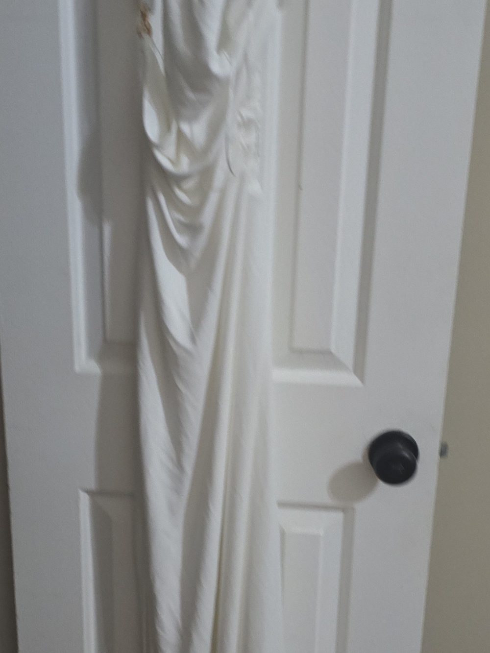 Felicia One Shoulder Backless Elegant White Maxi Dress with Gold Strap